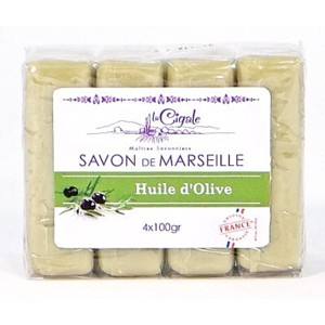 Savon de Marseille Olivenöl Seifen 4 x 100g